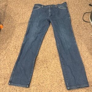 Wrangler Blue Straight Jeans Classic Style